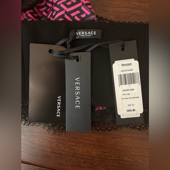 Versace "Greca Signature" bustier top NWT - Picture 9 of 10